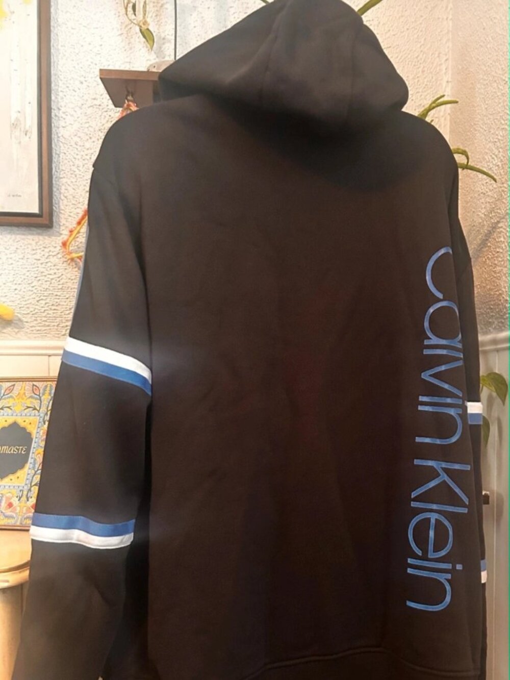 Calvin Klein zip up hooded jacket size XXL